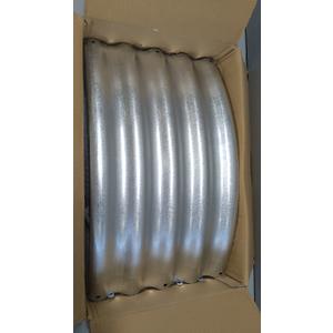 zizin 2 Pack Galvanized Raised Garden Bed Metal Oval Raised Garden Beds Outdoor Planter Box for Vegetables (6x3x1FT, Silver)