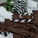 fun shack Womens Chocolate Factory Costume, Chocolate Costume Adult, Book Character Halloween Costumes for Women Size M