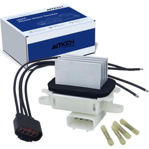 AITKEN HVAC Blower Motor Resistor Compatible with Ford F150 2009-2014, Explorer Expedition Escape Mustang Taurus MKS MKT Navigator (BL3Z-19E624-A, with Connector Harness) AITKEN HVAC Blower Motor Resistor Compatible with Ford F150 2009-2014, Explorer Expedition Escape Mustang Taurus MKS MKT Navigator (BL3Z-19E624-A, with Connector Harness)