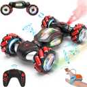 Spider Gesture Sensing RC Stunt Car Toys for Age 6-8-12 Boys & Girls, 4 WD 2.4Ghz Double Sided 360° Rotating Hand Controlled Remote Control Twist Cars, Cool Birthday presents and Ideas Gifts for Kids