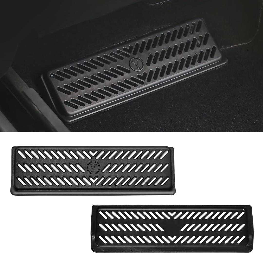 Model Y Under Seat Vent Cover Air Condition Outlet Protector Compatible with Tesla Model Y Accessories 2024 2023 2022 2021 2020