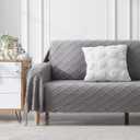 BOURINA Light Grey Throw Blanket 50 x90 Inches Throw Textured Solid Soft Sofa Throw Bed Runner Couch Cover Knitted Decorative Blanket Bed Runner