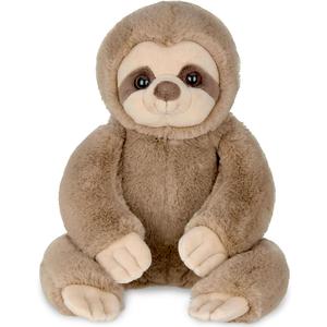 Bearington Sammy Plush Sloth Stuffed Animal, 15 Inches - Sloth Plush Weighted Stuffed Animals