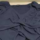 SCOMCHIC Women Plus Size Midi Dresses Short Sleeve V Neck Twist Front Summer Wedding Guest Smocked Flowy A Line Dress 2XL