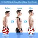 Posture Corrector for Women and Men, Adjustable Shoulder Brace Back Support for Men, Upper Back Brace for Women, Shoulder Straightener Neck Posture Corrector, Black M (Medium (Chest Size 27"-38"))