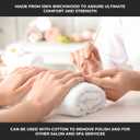 ForPro Birchwood Cuticle Sticks, Double Sided, Multi-Purpose Cuticle Pusher for Manicures and Pedicures, 7 L, 500-Count