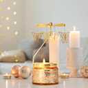 YHRJWN Mothers Day Gifts for Daughter in Law, Daughter in Law Gifts, 14 Oz Pink with Rotatable Scented Candle (Mixed Color)