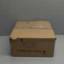 szzgco Flush Mount Ceiling Light Fixtures, 2-Light Black Ceiling Mount for Farmhouse with Clear Glass Lampshade, Industrial Flush Mount Light Fixture for Hallway, Kitchen, Entryway and Foyer