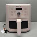 Instant Pot 4Qt VORTEX 6-in-1 Mini Air Fryer, Custom Program Options, Air Fry, Broil, Roast, Dehydrate, Bake, Reheat, Rosewater, 4 Quarts