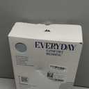 Mayfair Linen 100% Organic Cotton Sheets California King Size - 4 PC Organic Cotton Cal King Size Percale Weave Sheet Set, Soft, Cooling & Crisp, 16" Deep Pocket Hotel Quality Bedding Set - Light Blue