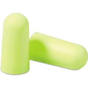 3M 3121250 Ear Soft Uncorded Earplugs, 10/BX, Neon/Yellow