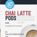 Happy Belly Tea Pods Compatible with 2.0 K-Cup Brewers, Chai Latte, 24 Count (Previously Solimo) (EXP 02/20/26)