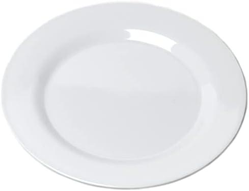 Chef Craft Classic Dessert Plate, 10 Inches In Diameter, White