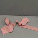 Honoson 2 Pcs Ankle Brace Kids Ankle Support for Sport Sprained Neoprene Breathable Compression Sleeve with Adjustable Wrap for Youth Child Boy Girl Plantar Fasciitis Achilles Tendonitis(Pink,S)