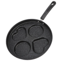 Egg Frying Pan, 4 Cups Nonstick Fried Egg Pan Breakfast Cooker Pan Pancake Burg Bacon Omelette Crepe Pan Egg Skillet Suitable for Gas Stove & Induction Cooker Cookware