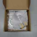 KES Universal Fit Shower Head Holder Adhesive for All Sizes Handheld Shower Head, Adjustable Shower Holder Head Wall Mount, Solid Metal Shower Wand Holder, Chrome C208DF-CH