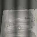 1.5L Glass Saucepan, Clear Heat Resistant Glass Cooking Pot, Handmade Glass Cookware Set Cooktop Safe for Pasta Noodle, Soup, Milk