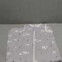 Super Soft 1.5 TOG Sleep Sack, 100% Organic Cotton All Season Warm Baby Wearable Blanket for 6-18 Months, White Bear, Size Medium