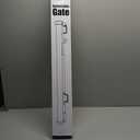 34'' Tall 122'' Extra Wide Retractable Baby Gates for Large Openings, Momssy Child Safety Mesh Gate, Long Dog Gate for Indoor/Outdoor Stairs Hallways Deck Patio Garage Door (Black)