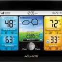 AcuRite Wireless Home Weather Station with Color Display, Indoor Outdoor Thermometer and Temperature Sensor (02077M)