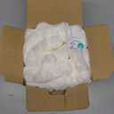 Bedsure GentleSoft White Throw Blanket for Couch - Soft Cozy Fleece Throw Blankets for Women Girls, Mothers Graduation Birthday Gifts for Women Her Mom, Room Home Spring Decor, Off White, 50x60 Inches