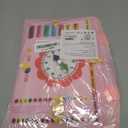 8 in 1 Toddler Busy Board for 1 Years Old, Montessori Toy Busy Book for Toddlers 1-3 Educational Toy Activity for Basic Motor Skills, Kid Travel Essential 2-4 Yr Christmas Birthday Gift for Girl (Pink)