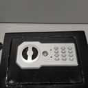 Yuanshikj Key Electronic Keypad Security Safe Lock Box Steel Digital Deposit for Home Office Hotel Business Cash Jewelry Storage (BLACK, 0.2 CF)