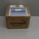 Tenamic Fireproof Safe Box 0.4 Cuft Electronic Digital Security Box, Keypad Small Lock Box Cabinet Safes with Internal Light, Solid Alloy Steel Office Hotel Home Mini Safe with 2 Passwords, Black