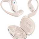 TRAUSI Bluetooth Earbuds Wireless Headphones, 50Hrs Playtime Stereo Sound Earphones with IPX7 Waterproof Open Ear Buds, Ideal for Fitness, Travel