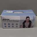 AMZPONY Cordless Neck Massager for Pain Relief Deep Tissue, Rechargeable Shiatsu Neck and Back Massager with Heat Kneading Shoulder Massage for Body Muscle Pain Relief,Gifts for Dad Mom Friends (Black Grey)