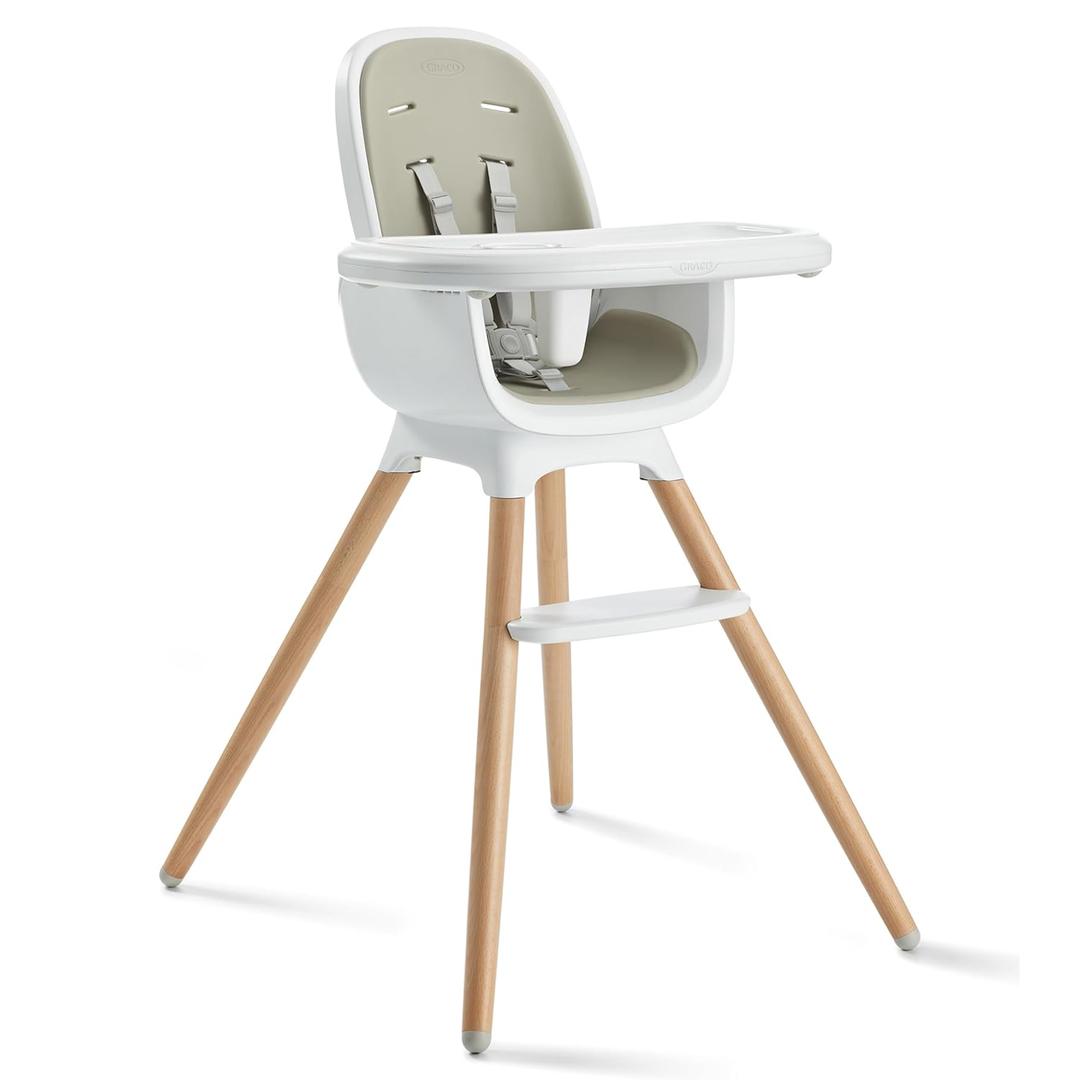 Graco Table2Table Lux Highchair, 6 Growing Stages from Infant High Chair to Big Kid Chair and Table, Rhodes