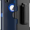 Defender Case for iPhone Xs Max, Heavy Duty Shockproof Dustproof 3 in 1 Rugged Protective Bumper Cover, Military Grade Drop Protective Phone Case (Blue)