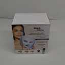 Shark CryoGlow LED Face Mask (FSA/HSA Eligible*) with Under-Eye Cooling, Anti-Ageing & Blemish Repair, Red & Blue LED, Infrared Light Therapy, USB-C, Remote Control, Storage Bag, Blue Frost, FW312