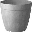 Root & Vessel Dolce Round Planter, Gray, 6"