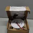 Kidde Smoke and Carbon Monoxide Detector, Hardwired with AA Battery Backup, Voice Alerts, Interconnectable, LED Status Lights, 85 dB Alarm, 5-inches (1 Pack)