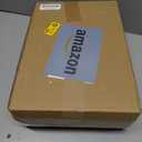 Flatware Organizers Paper Plate Dispenser with Handles, Paper Plate Holder for Kitchen Counter, Wood Rustic Silverware Utensil Caddy, Brown