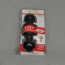 New Atlas Home Security Exterior Entry Pick Resistant Door Lock Ball Door Knob Black