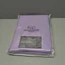 Pinch Pleated Sheer Curtains 80 Inches Long Light Filterring Sheer Semi Voile Drapes Pinch Pleated Curtains for Living Room Bedroom(Light Purple, 42 W x 80 L, 2 Panels)