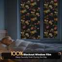 Kromapolis Blackout Window Film, Light Blocking Privacy Tint 23.6″ x 78.7″, 23.6In x 78.7In