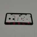 Black License Plate Frame