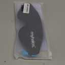 MyHalos Sleep Mask  3D Blackout Eye Mask for Women & Men, Side Sleepers, Zero Pressure Memory Foam Eyelash Friendly, Breathable,Award-Winning Sleep Aid for Travel (Black, 1 Count (Pack of 1))