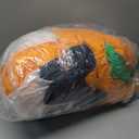 TCFUNDY 9FT Giant Halloween Inflatable Pumpkin Arch with Ghost Outdoor Decoration,Halloween Blow Up Archway with Tombstones and Around Cauldron Built-in LED Lights Yard Decorations Parties