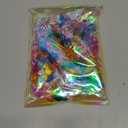 110Pcs in 10 Colors Ceramic Christmas Tree Replacement Bulbs - Plastic Lights Pegs, Included Angel TopperSnowflake TopCross Stars. (Multicolor-3 Tops)