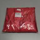 Newrara Unisex Shiny Kindergarten Graduation Gown Cap with Tassel (Red)