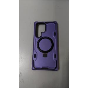 for Samsung Galaxy S23 Ultra Case, [Compatible with Magsafe] [Invisible Built in Stand & Ring Holder] MIL-Grade, Dual Layer Shockproof Full Protective Case for Galaxy S23 Ultra-Purple