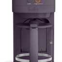 BELLA VersaBrew 2-in1 Coffee Maker, K-Cup compatible, Brew 3 Sizes Carafes & Single Serve Cups, Dishwasher Safe Reusable Filter & Filter Holder, Iced Coffee Function, 60oz Tank, Plum