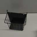 LUAVIARU Upgrades Rabbit Hay Feeder  Guinea Pig Hay Feeder  Metal Frame Hay Rack with Adjustable Hook  Less Wasted  for Guinea Pigs  Chinchilla Bunny Cage Accessories  Bunny Feeder