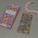 Toycamp for iPhone 17 Pro Case with Strap for Women - Cute Funny Girls Girly Fashion Dinosaur Design Case with Wrist Lanyards Four Corners Flexible Hang Style