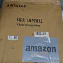 AWTATOS Cube Storage Organizer, Storage Cubes Shelves Bookshelf, 6 Cube Closet Organizers and Storage, DIY Stackable Plastic Clothes Organizer Shelving for Bedroom, Home, White