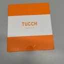 TUCCH Detachable Case Wallet for iPhone 17 (6.3") 2025, Wrist Strap, 4 Card Holders RFID Blocking, Wireless Charging, Stand, 2-in-1 Magnetic, PU Leather, Shockproof Folio Cover, Brown